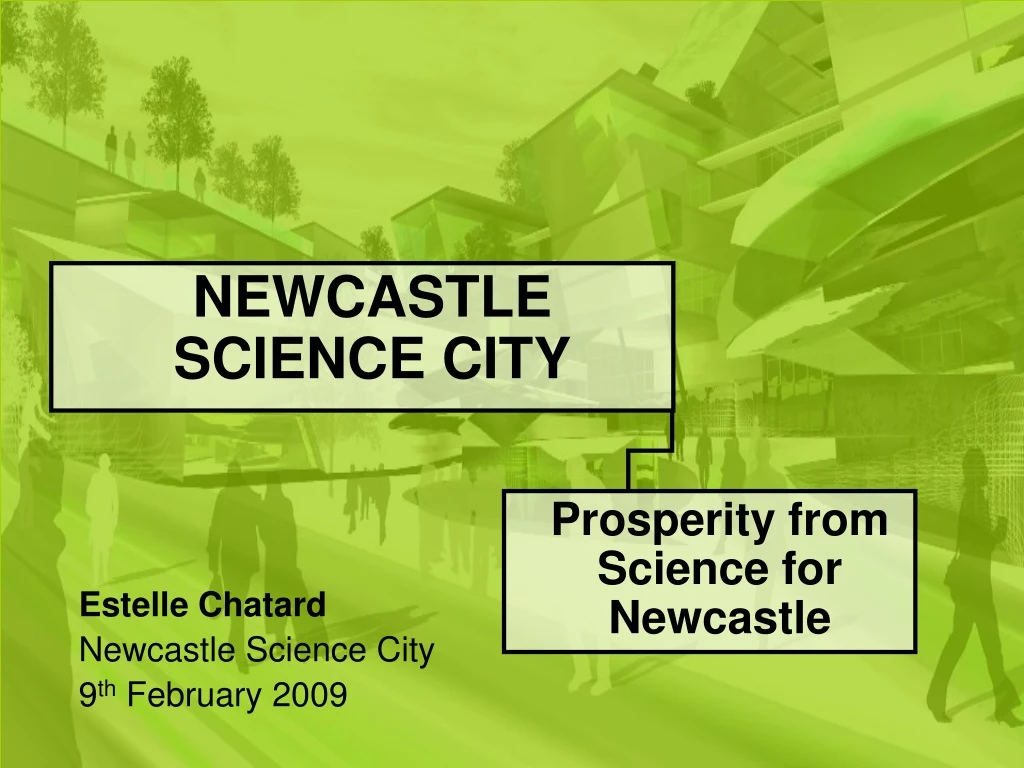prosperity from science for newcastle