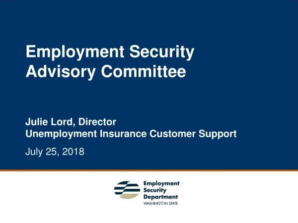 Employment Security Advisory Committee