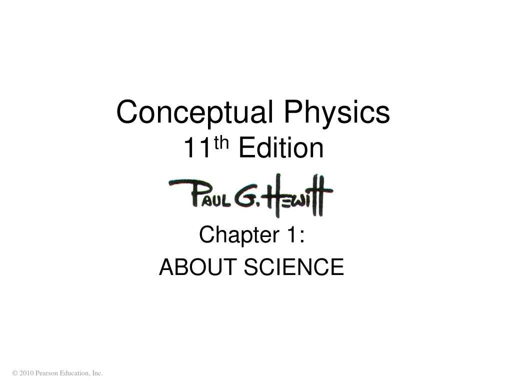 conceptual physics 11 th edition