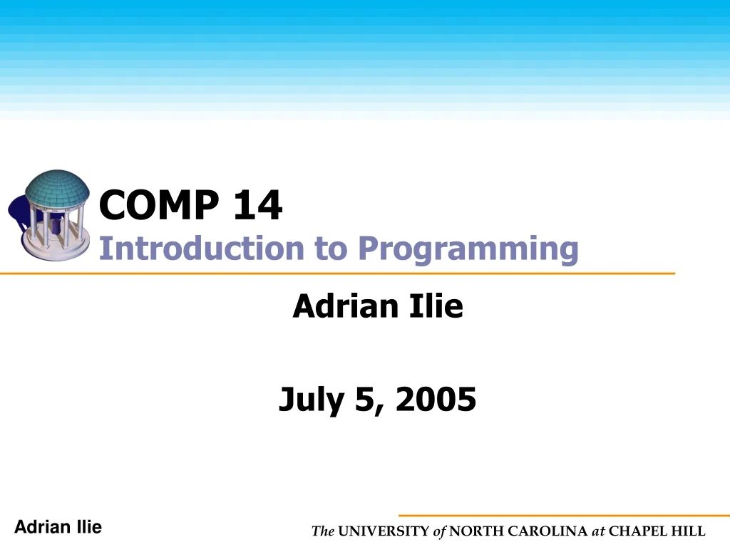 comp 14 introduction to programming