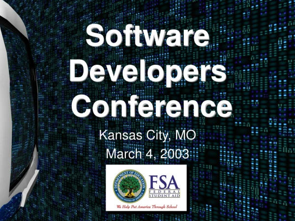 Software Developers  Conference