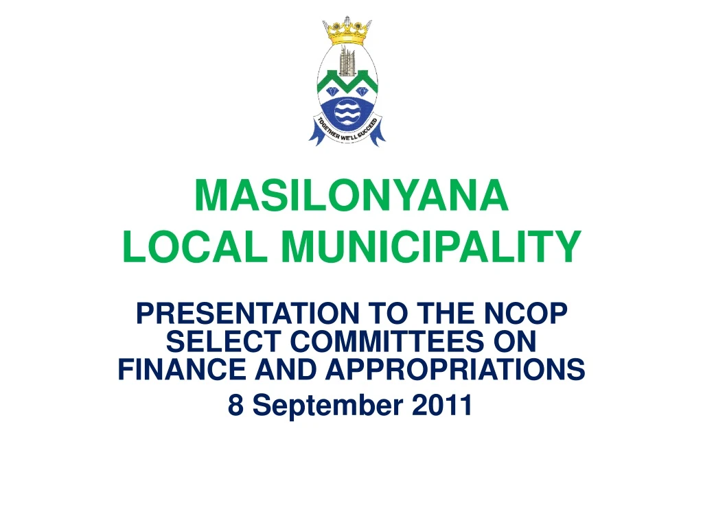 masilonyana local municipality