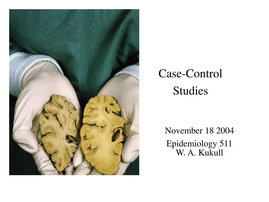 case control studies