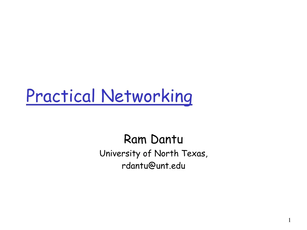 practical networking