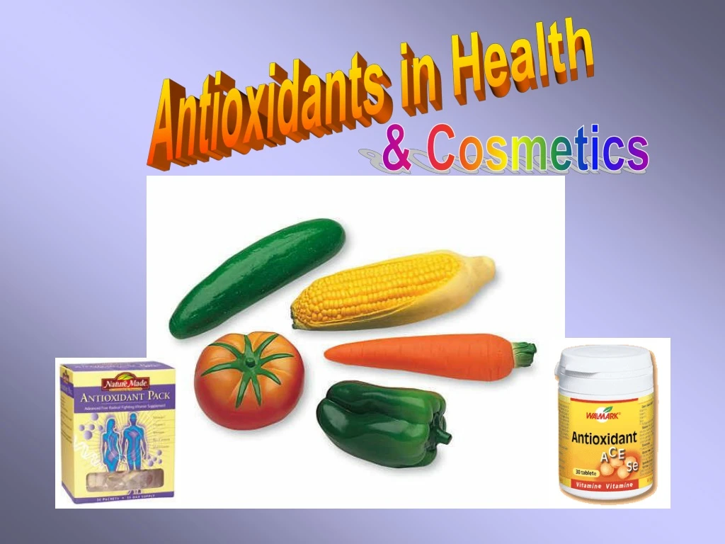 antioxidants in health