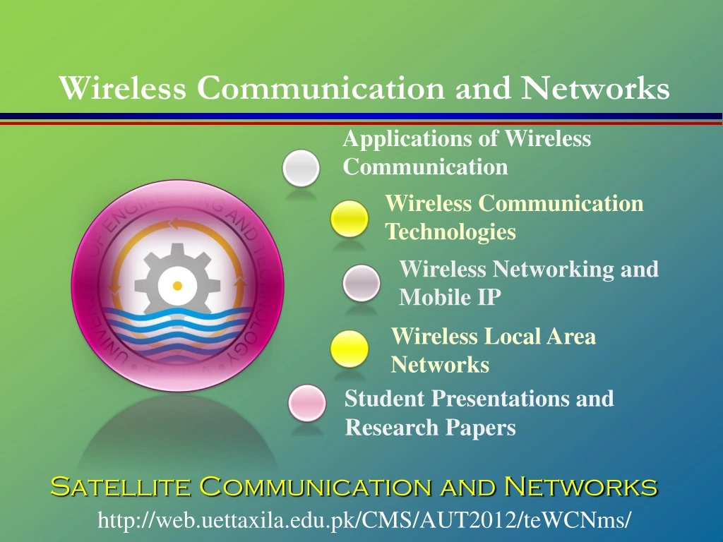 wireless communication and networks