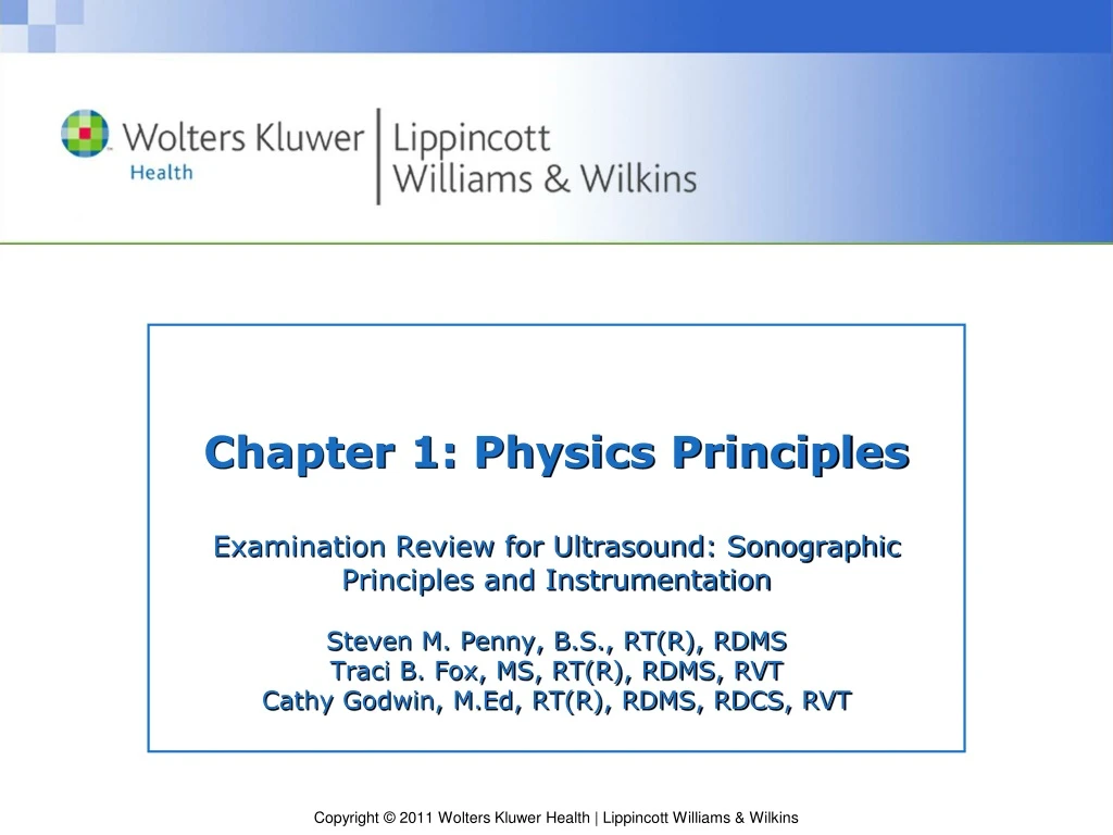 chapter 1 physics principles examination review