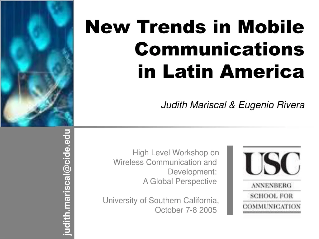 new trends in mobile communications in latin