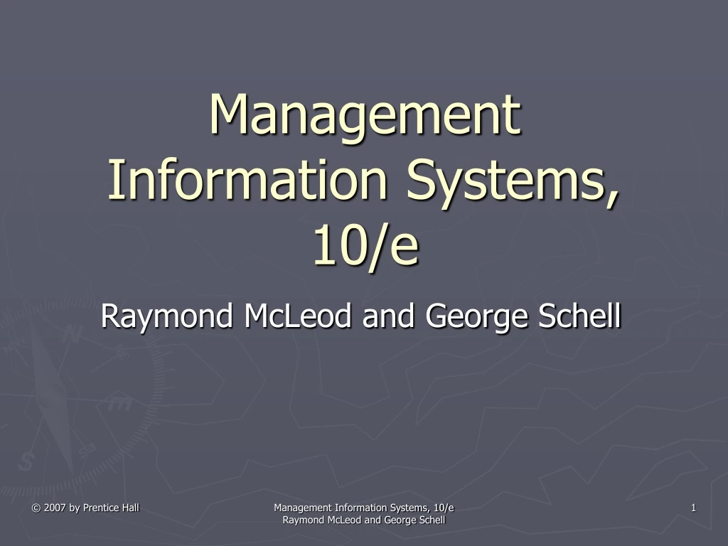 management information systems 10 e