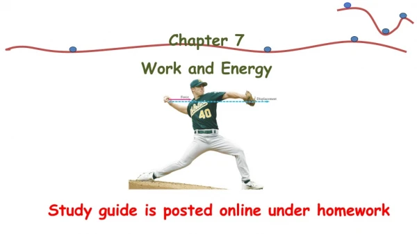 Chapter 7 Work and Energy