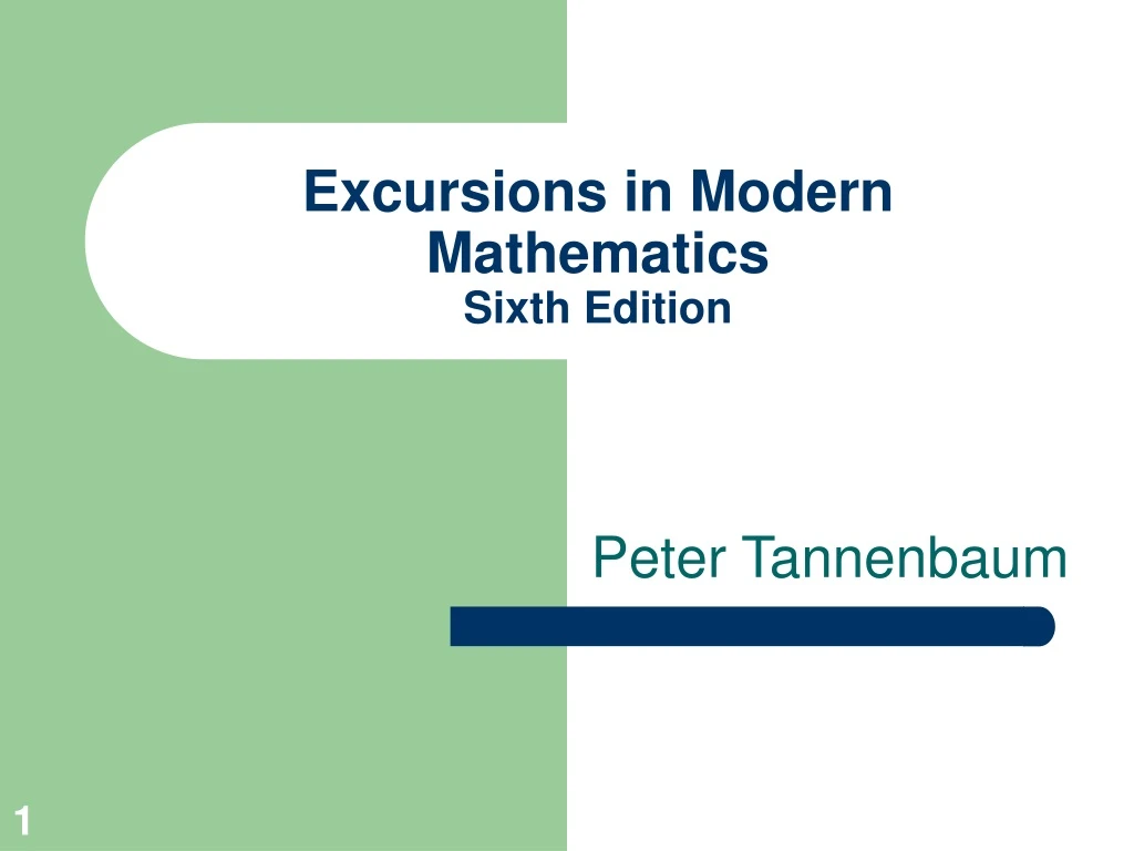 excursions in modern mathematics sixth edition