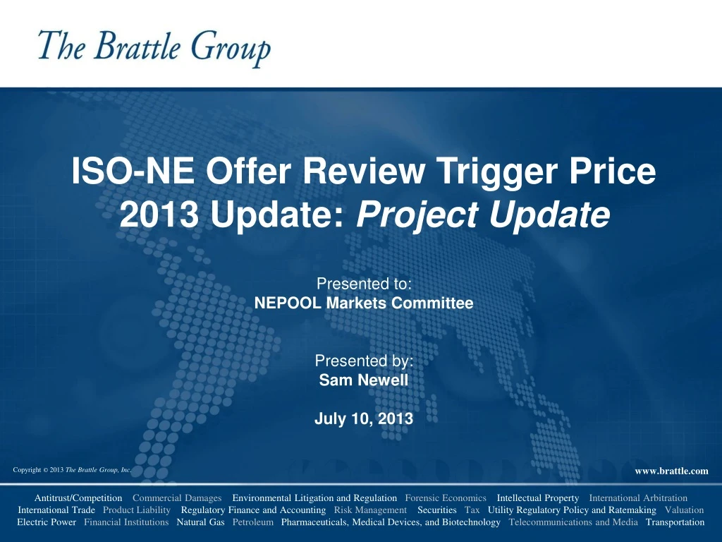 iso ne offer review trigger price 2013 update