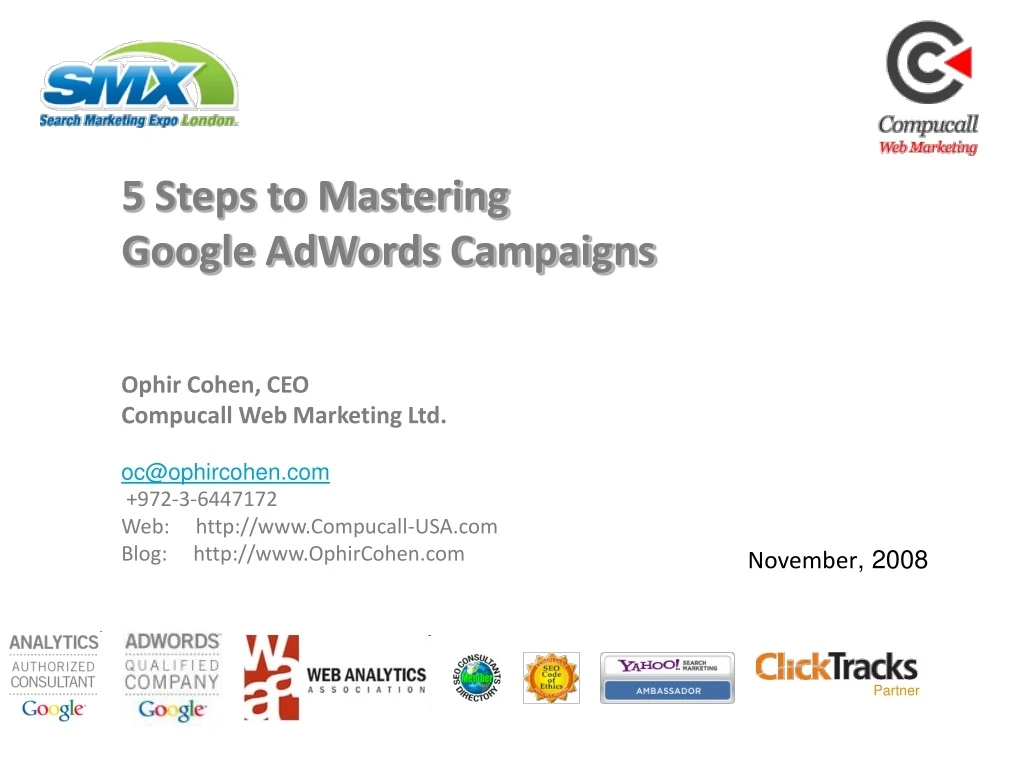5 steps to mastering google adwords campaigns