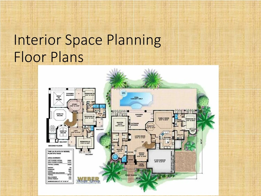 interior space planning floor plans