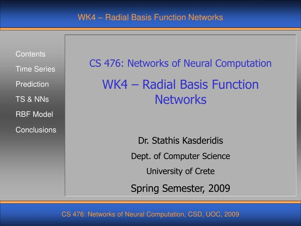 wk4 radial basis function networks