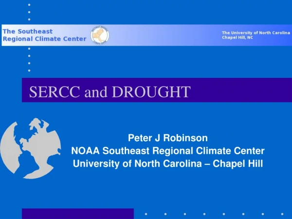 SERCC and DROUGHT