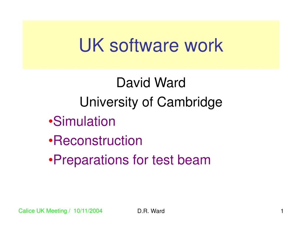 uk software work
