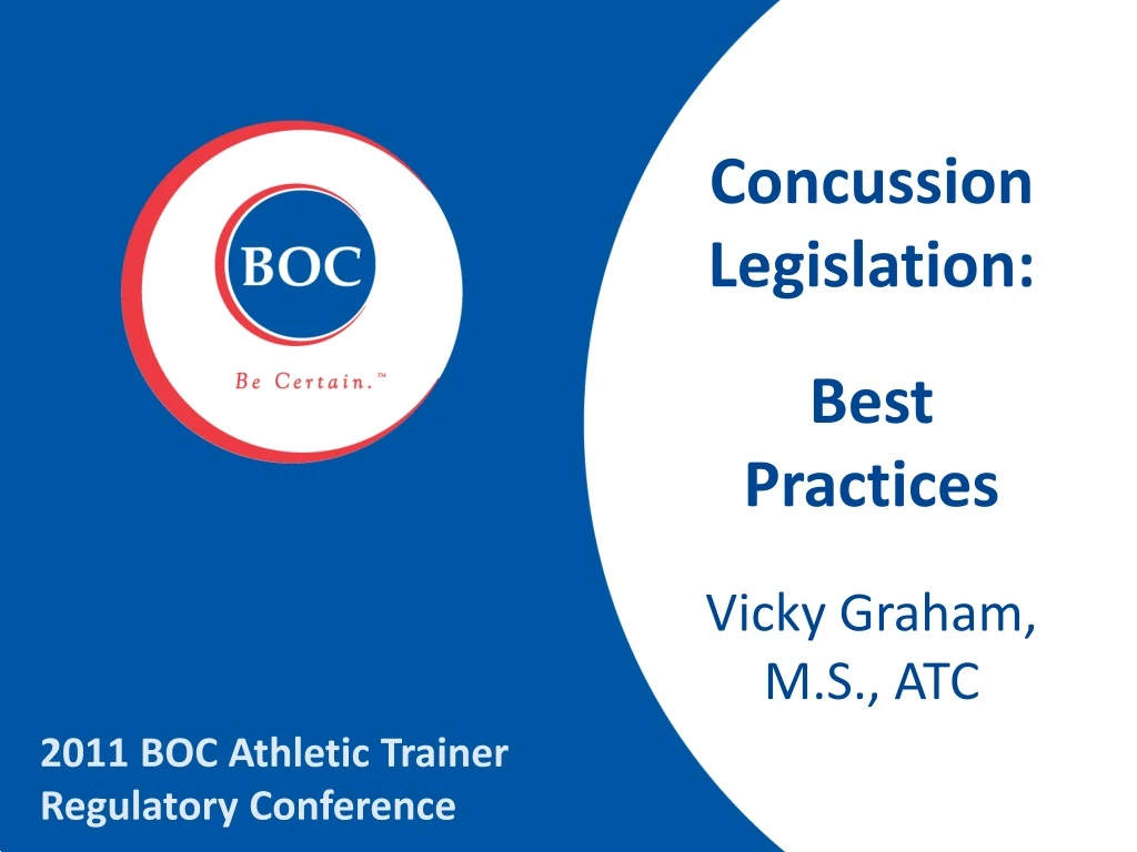 concussion legislation best practices vicky