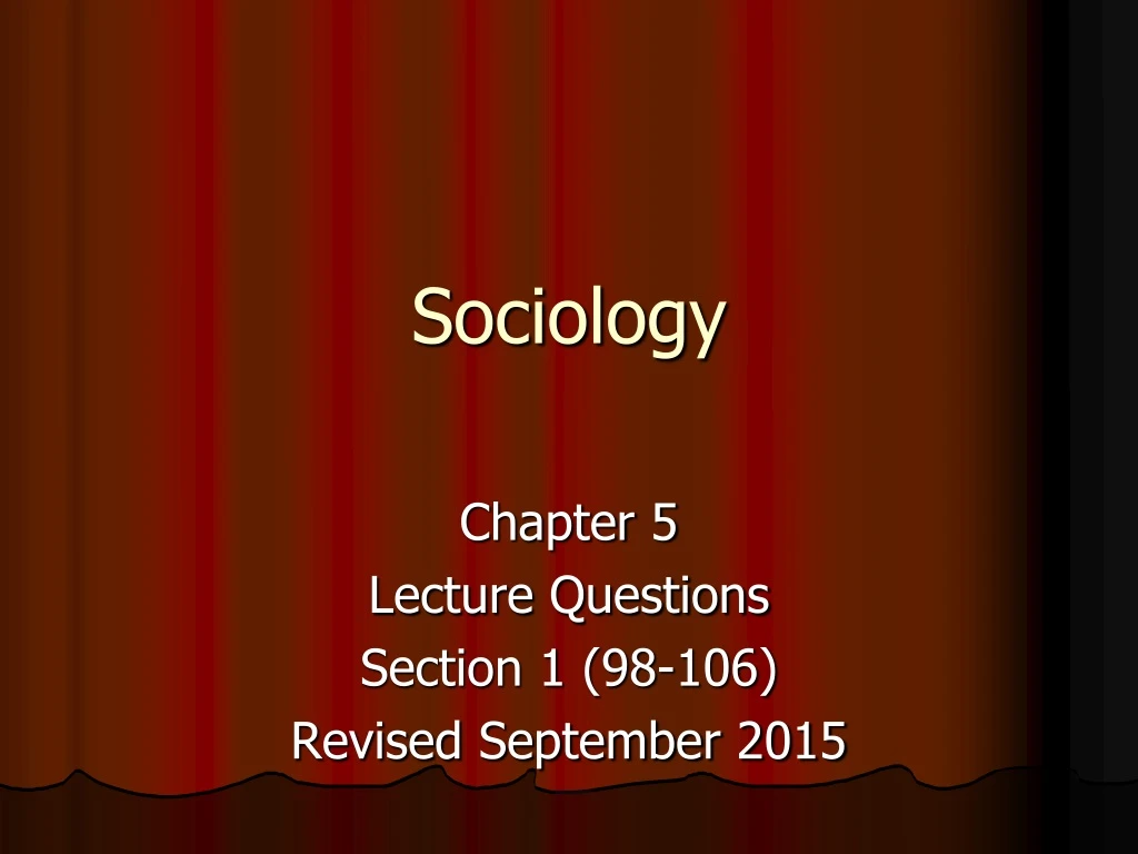 sociology