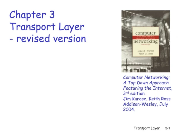 Chapter 3 Transport Layer - revised version