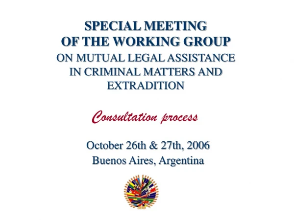 October 26th &amp; 27th, 2006 Buenos Aires, Argentina
