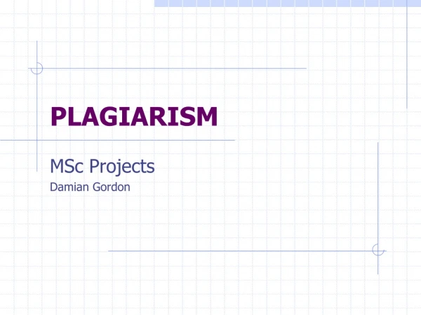 PLAGIARISM