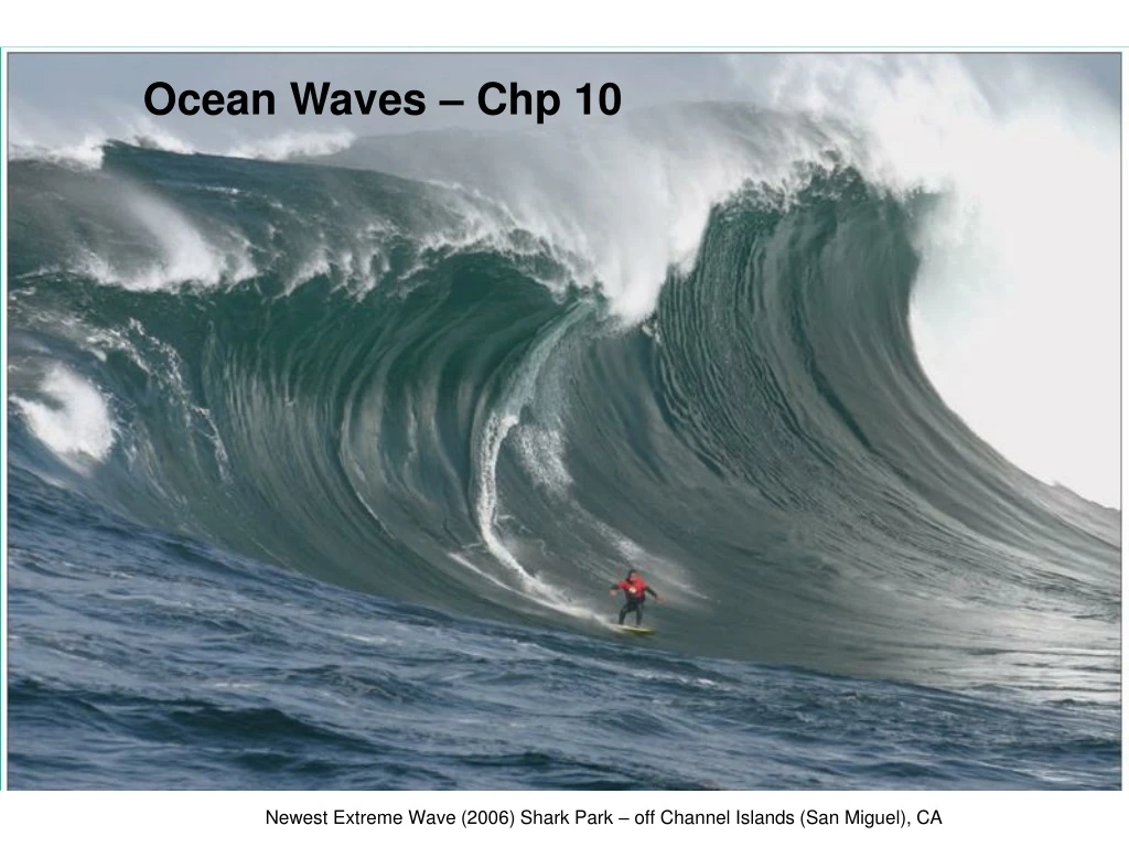 ocean waves chp 10