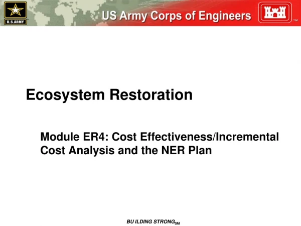 Ecosystem Restoration