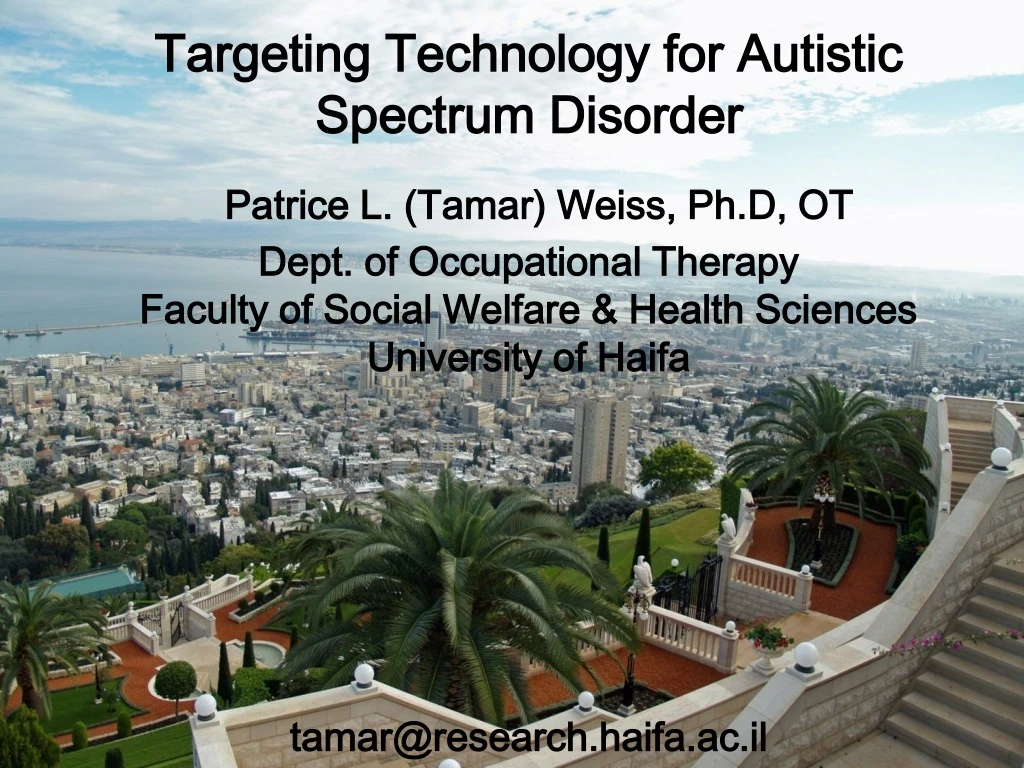targeting technology for autistic spectrum