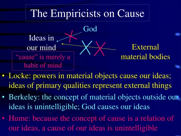 The Empiricists on Cause