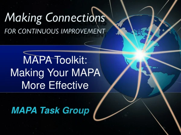 MAPA Task Group
