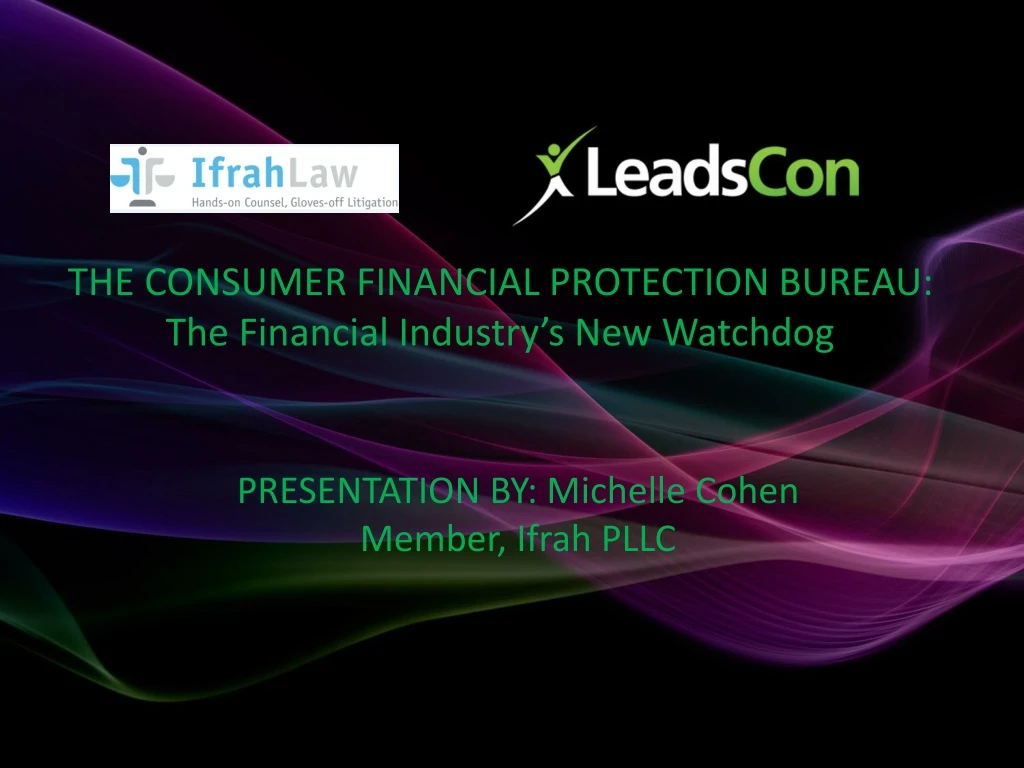 the consumer financial protection bureau