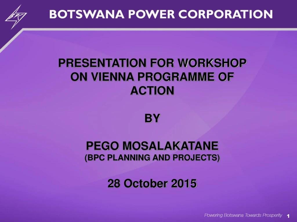 presentation for workshop on vienna programme