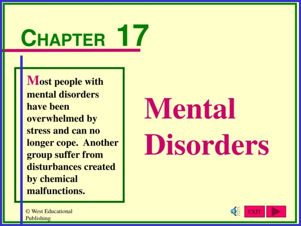 Mental Disorders