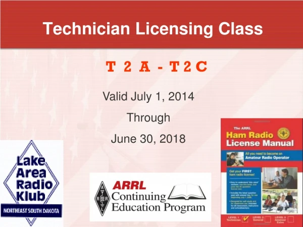 Technician Licensing Class