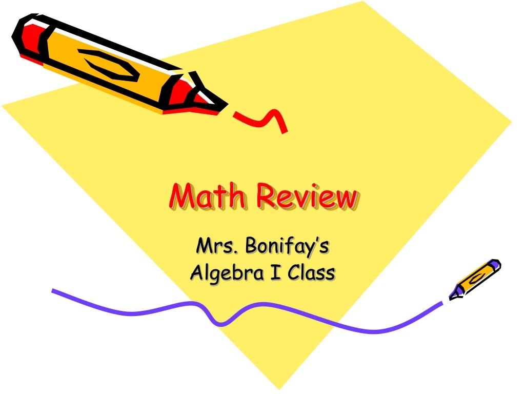 math review