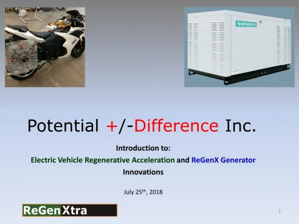 Potential  + /- Difference  Inc.