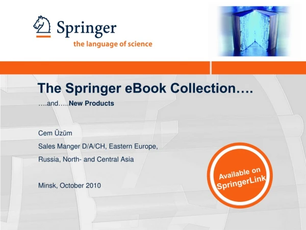 The Springer eBook Collection….