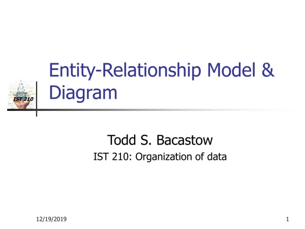 Entity-Relationship Model &amp; Diagram