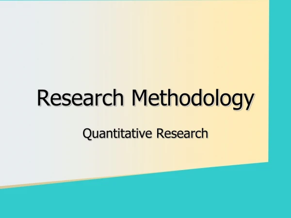 Research Methodology