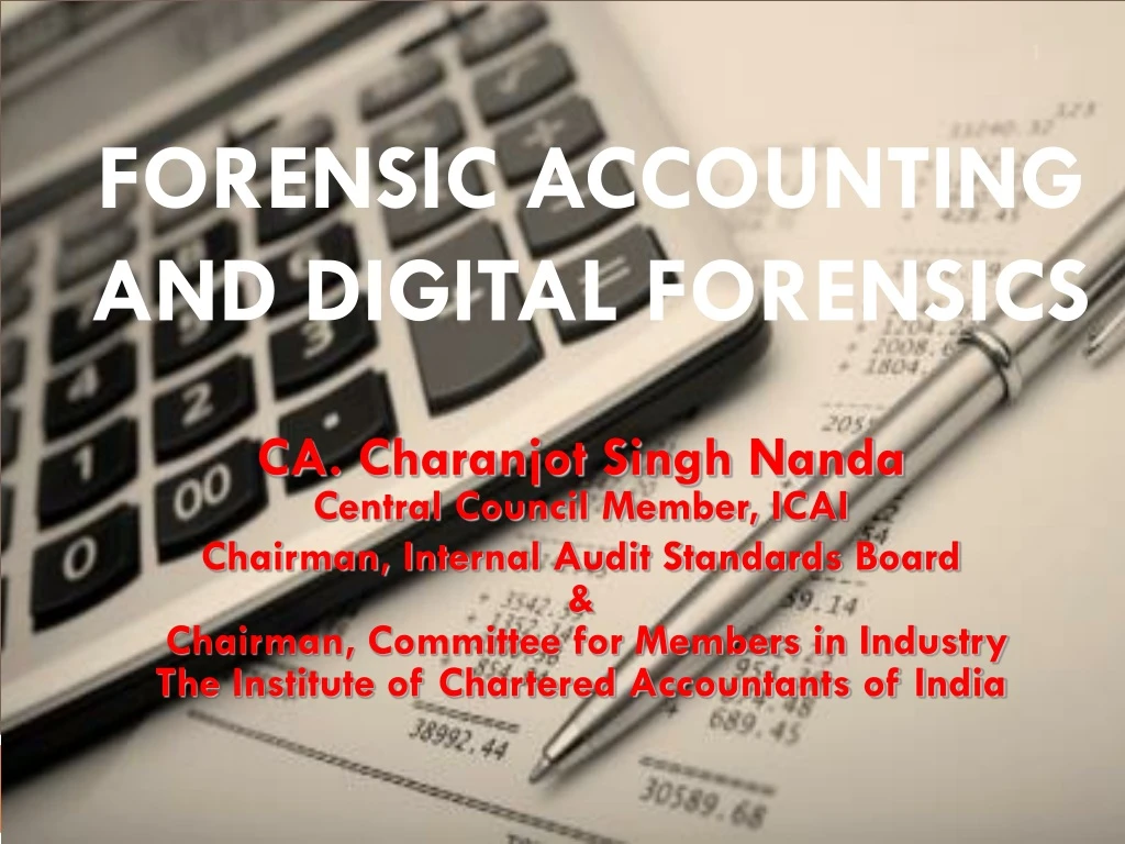 forensic accounting and digital forensics