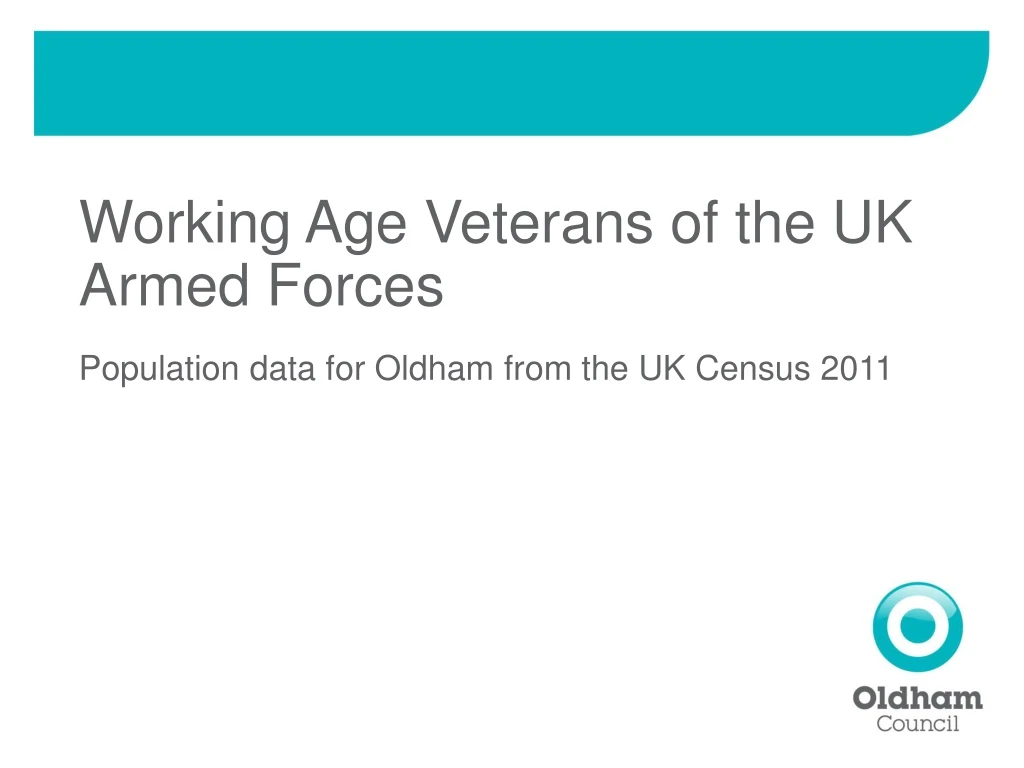 working age veterans of the uk armed forces