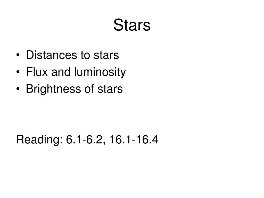 stars