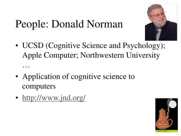People: Donald Norman