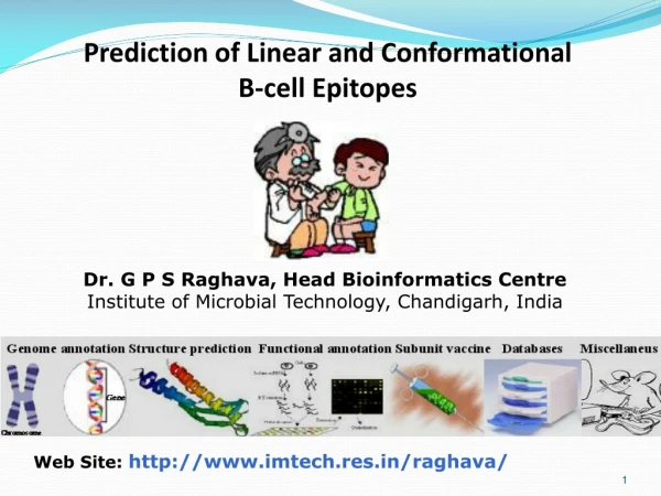 Prediction of Linear and Conformational B-cell Epitopes