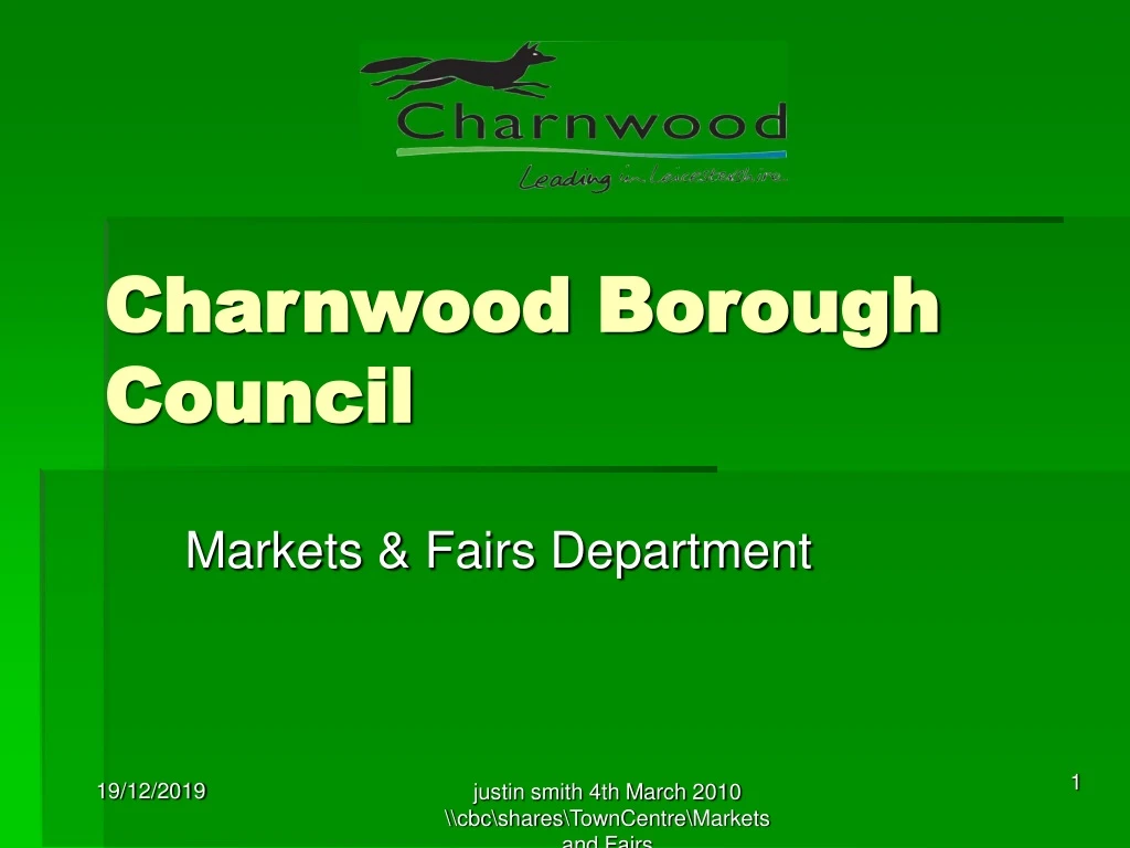 charnwood borough council