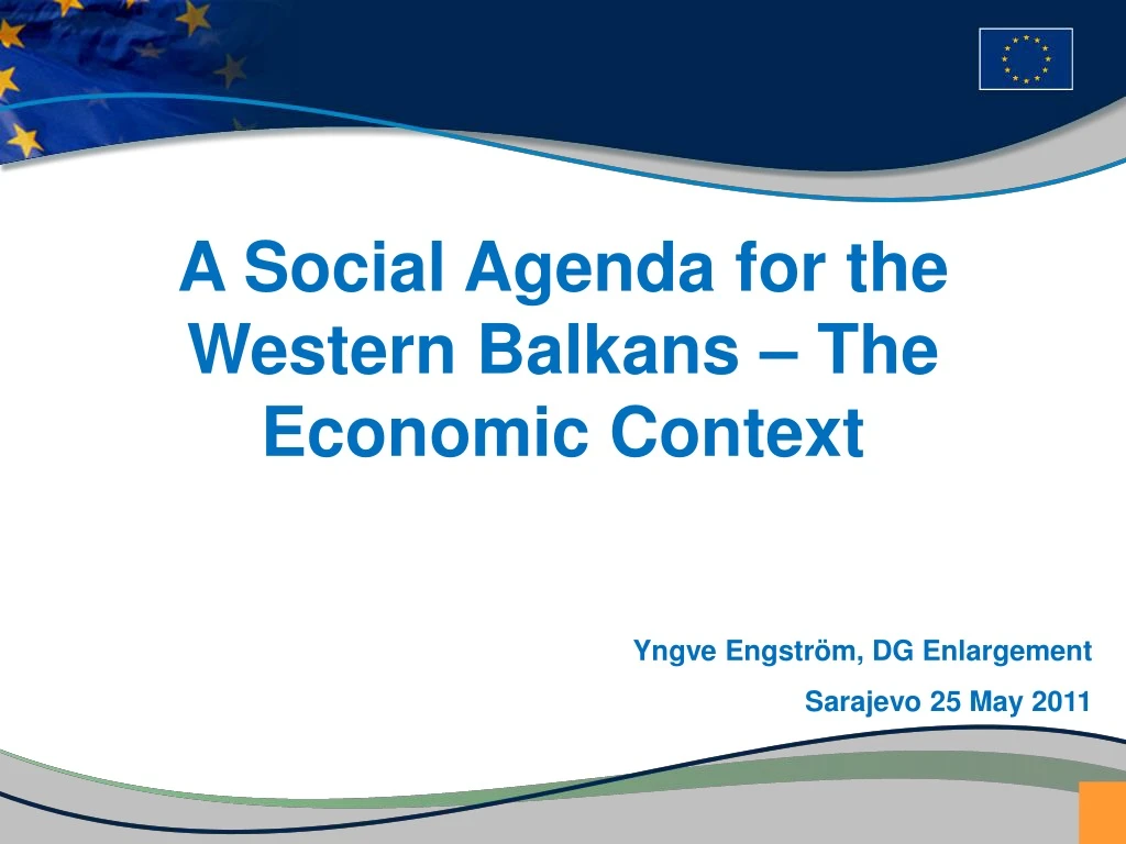 a social agenda for the western balkans