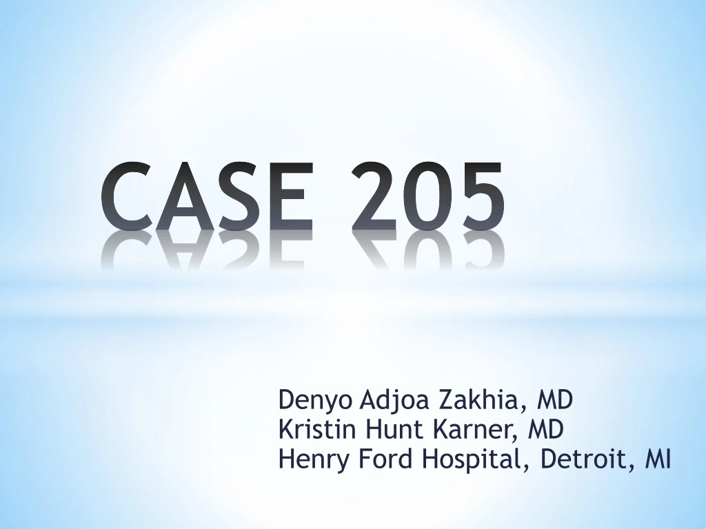 case 205