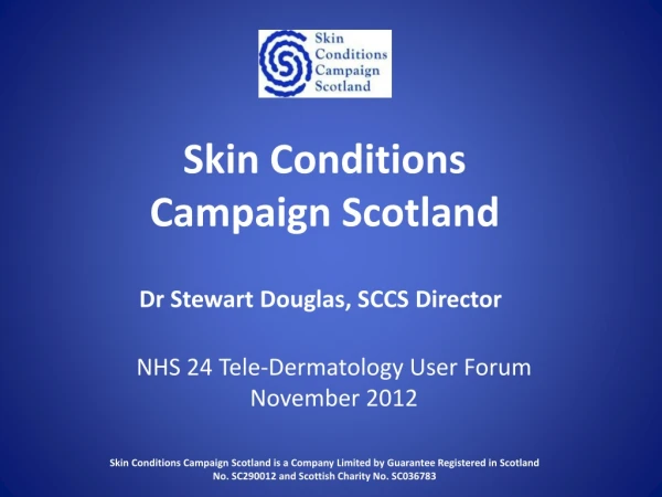 Skin Conditions Campaign Scotland