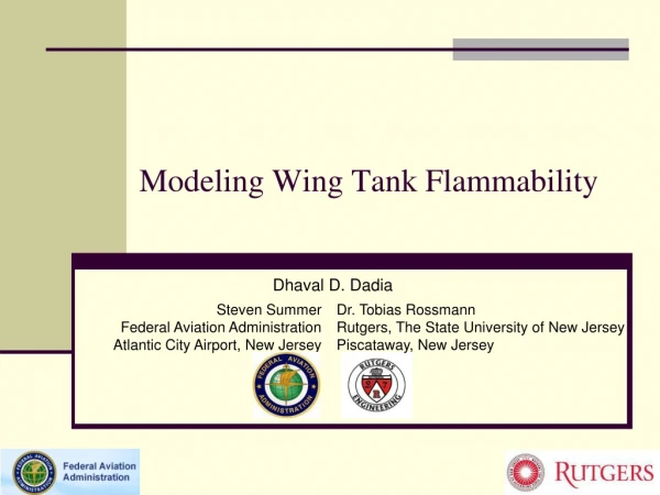 Modeling Wing Tank Flammability